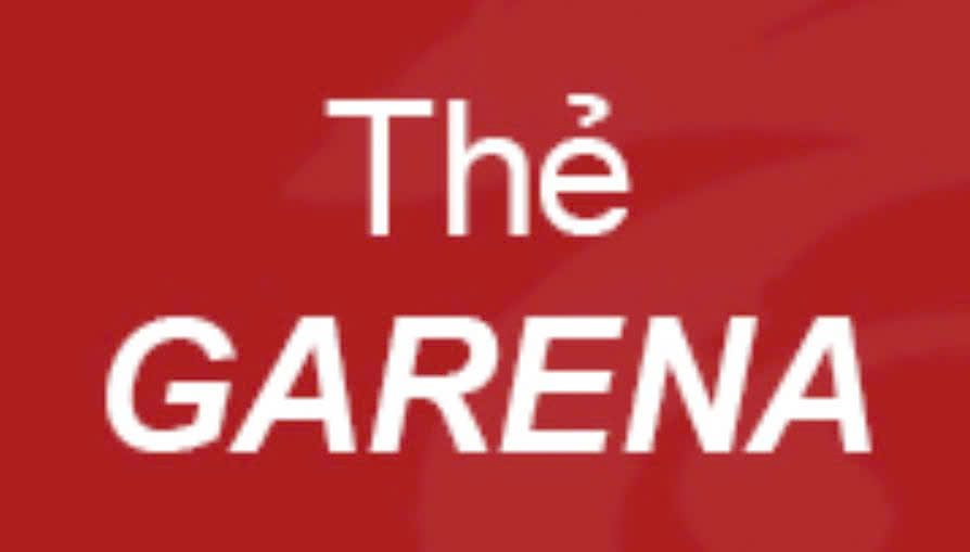 Thẻ Garena